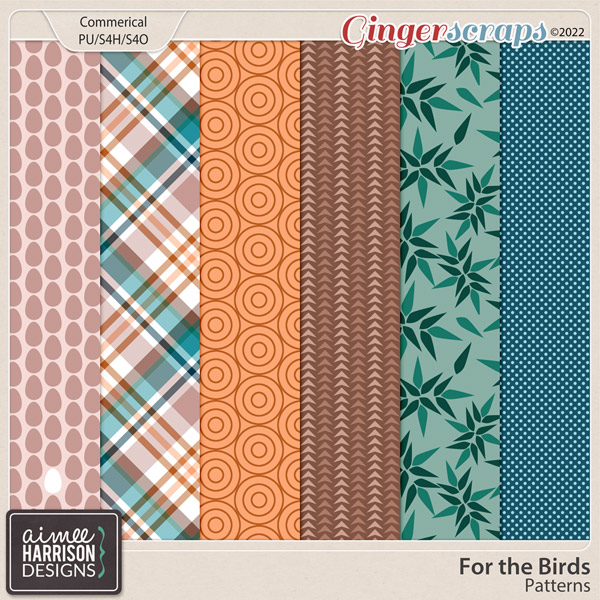 For the Birds Patterns by Aimee Harrison