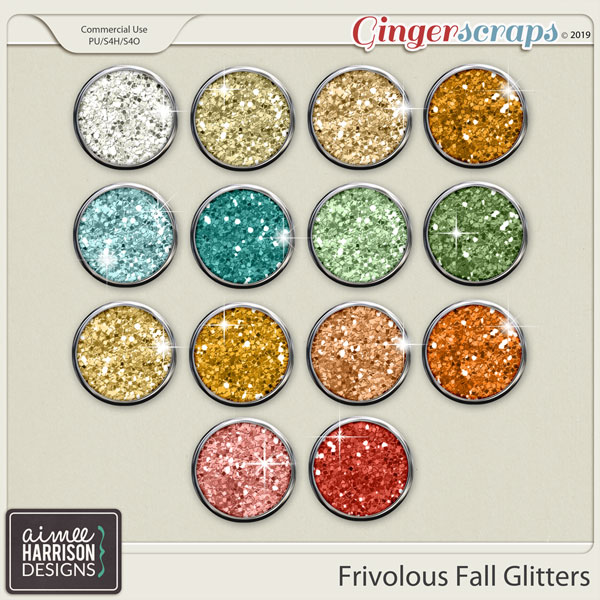 Frivolous Fall Glitters by Aimee Harrison