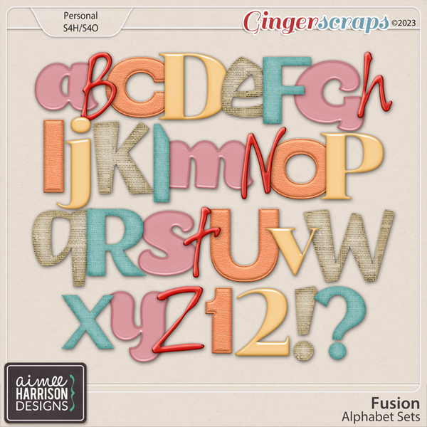 Fusion Alpha Sets by Aimee Harrison