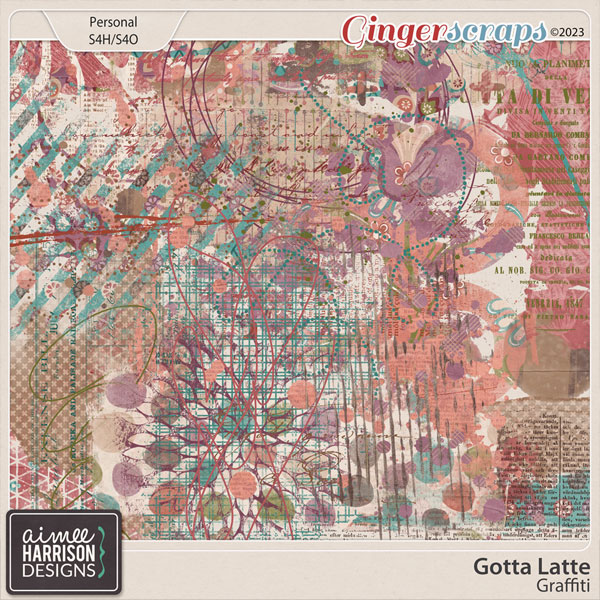 Gotta Latte Graffiti by Aimee Harrison