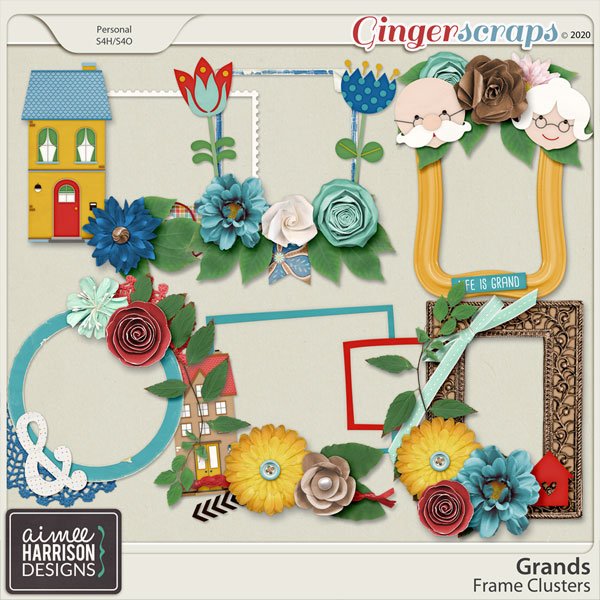 Grands Frame Clusters by Aimee Harrison