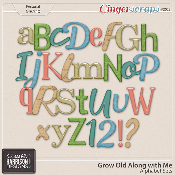 Grow Old Along with Me Alpha Sets by Aimee Harrison