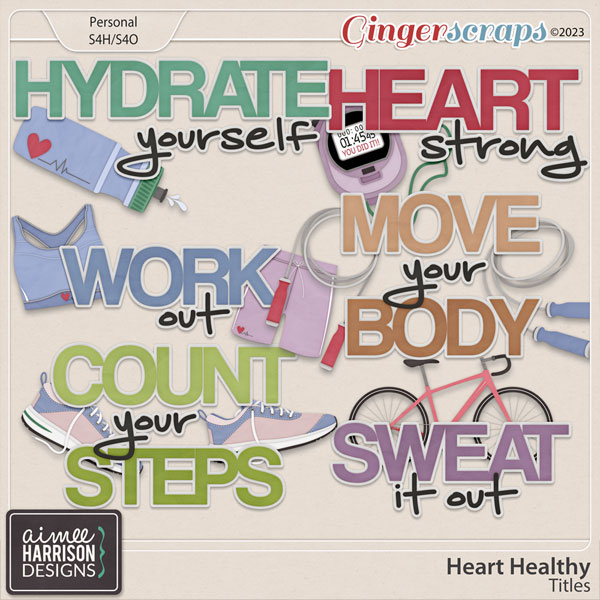 Heart Healthy Titles by Aimee Harrison