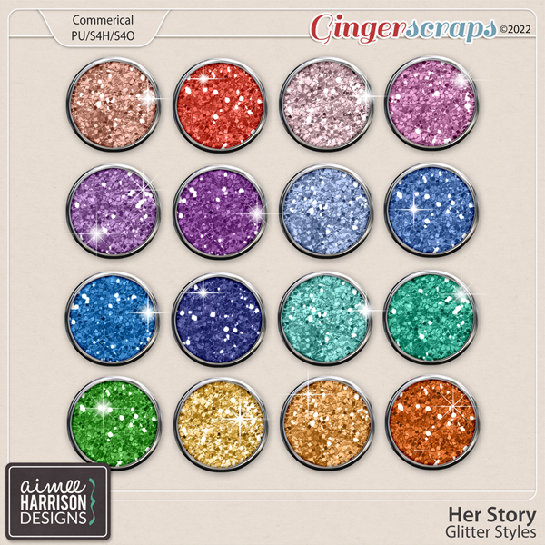 Her Story Glitters by Aimee Harrison