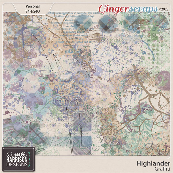 Highlander Graffiti by Aimee Harrison