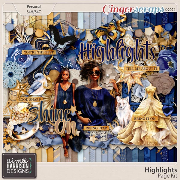 Highlights Page Kit by Aimee Harrison