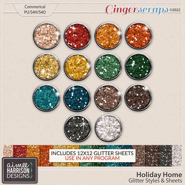 Holiday Home Glitters by Aimee Harrison