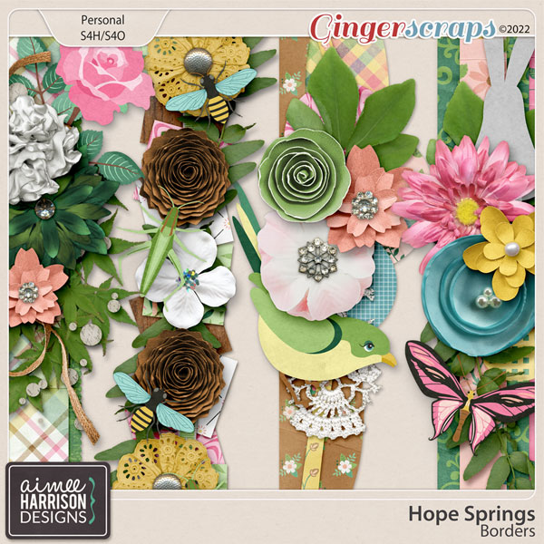 Hope Springs Borders by Aimee Harrison