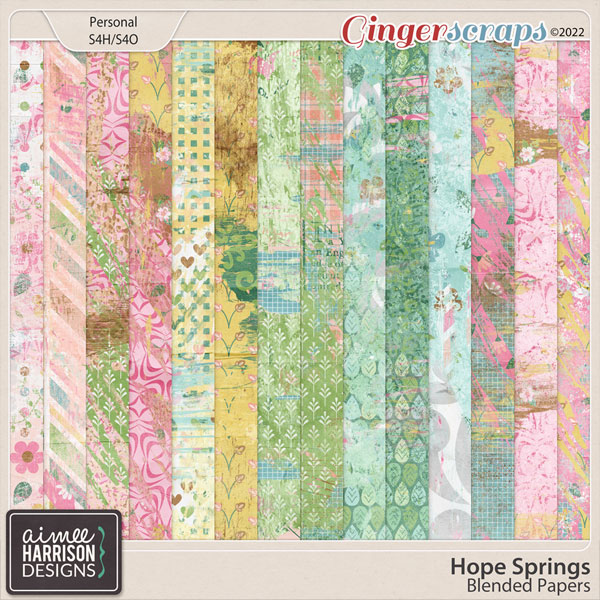 Hope Springs Blended Papers by Aimee Harrison