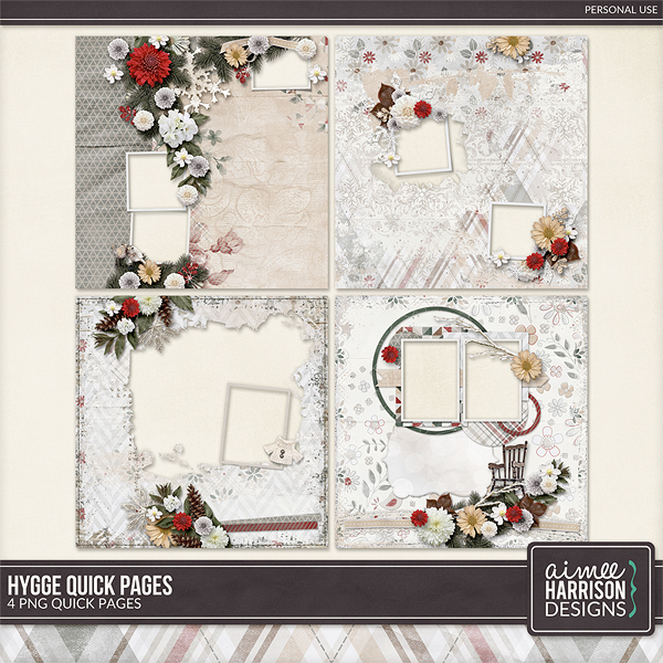 Hygge Quickpages by Aimee Harrison