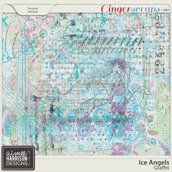 Ice Angels Graffiti by Aimee Harrison