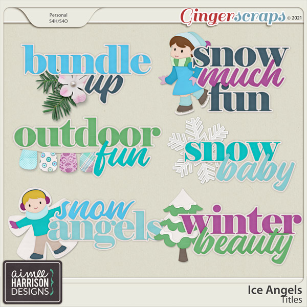 Ice Angels Titles by Aimee Harrison