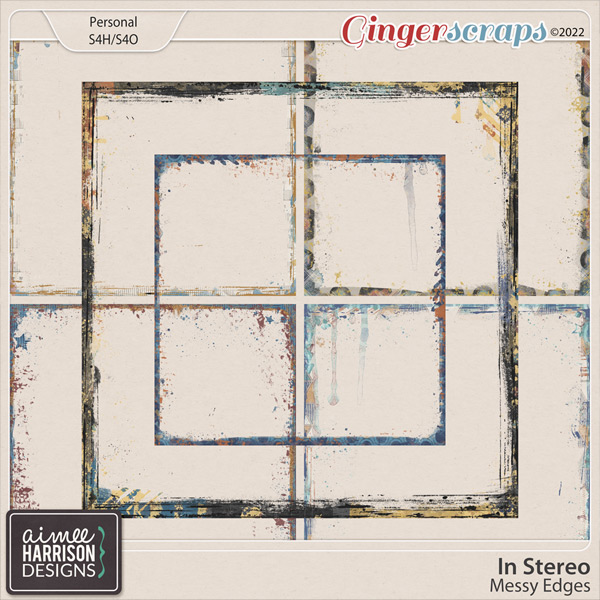 In Stereo Messy Edges by Aimee Harrison