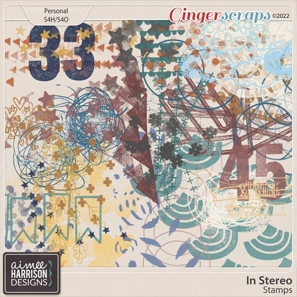 In Stereo Stamps by Aimee Harrison