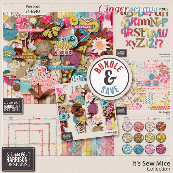 It's Sew Mice Collection by Aimee Harrison