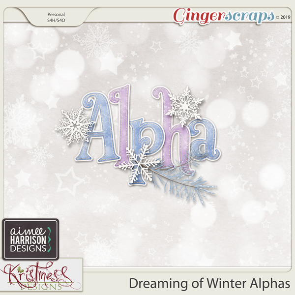 Dreaming of Winter Alphabets