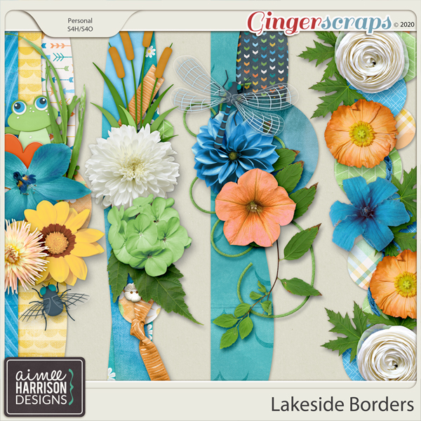 Lakeside Borders by Aimee Harrison