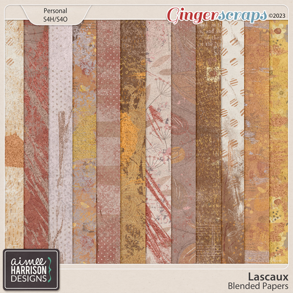 Lascaux Blended Papers by Aimee Harrison