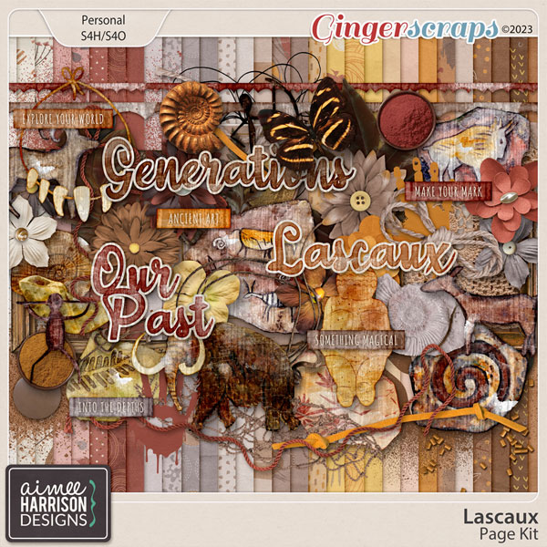 Lascaux Page Kit by Aimee Harrison