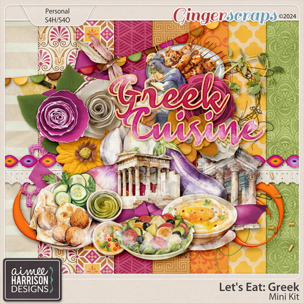 Let's Eat: Greek Mini Kit by Aimee Harrison