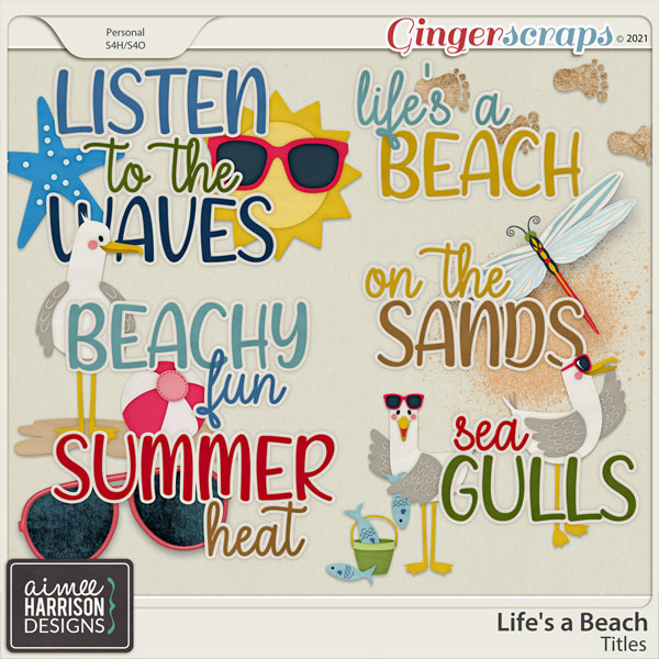Life's a Beach Titles by Aimee Harrison