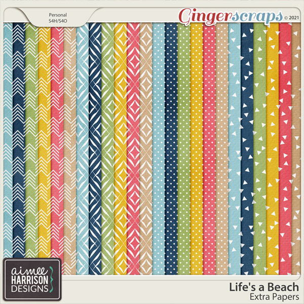 Life's a Beach Extra Papers by Aimee Harrison