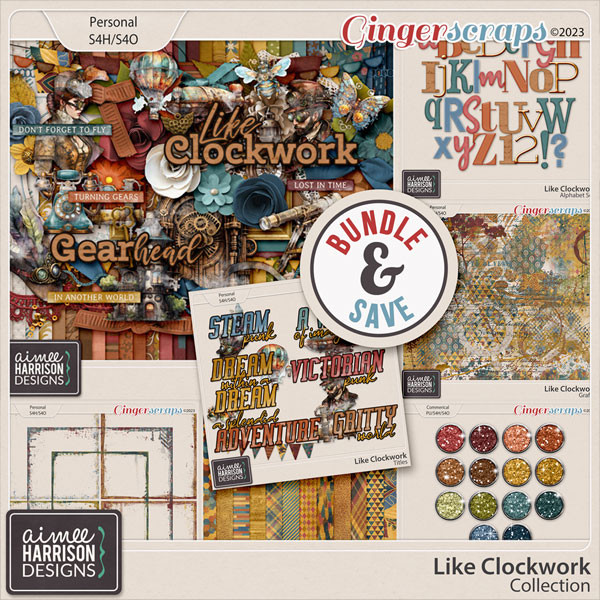 Like Clockwork Collection by Aimee Harrison