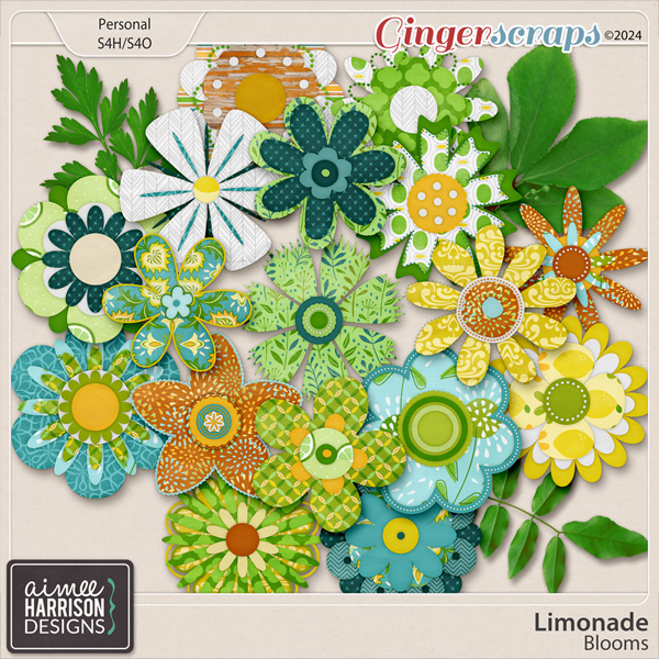 Limonade Blooms by Aimee Harrison