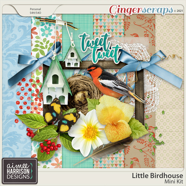 Little Birdhouse Mini Kit by Aimee Harrison