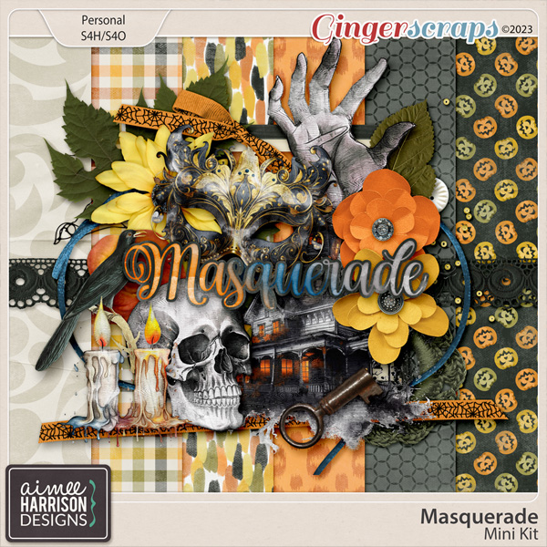 Masquerade 2 Mini Kit by Aimee Harrison