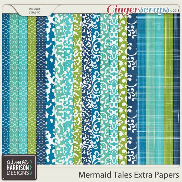 Mermaid Tales Extra Papers by Aimee Harrison