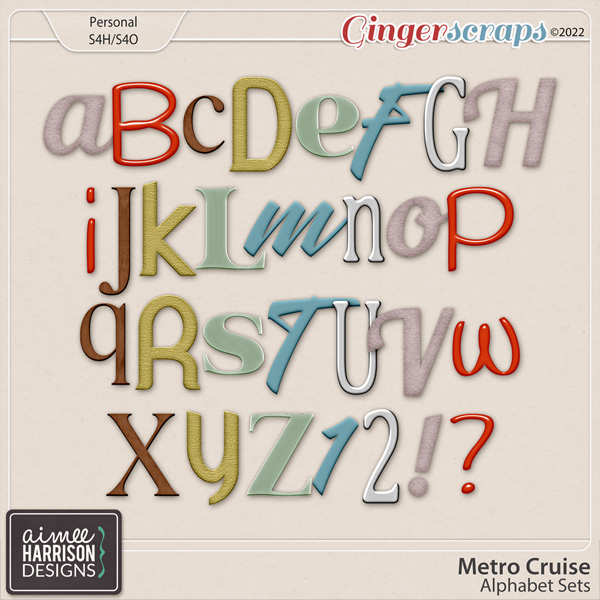 Metro Cruise Alpha Sets by Aimee Harrison