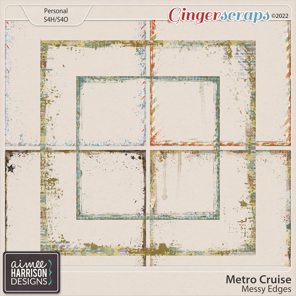 Metro Cruise Messy Edges by Aimee Harrison