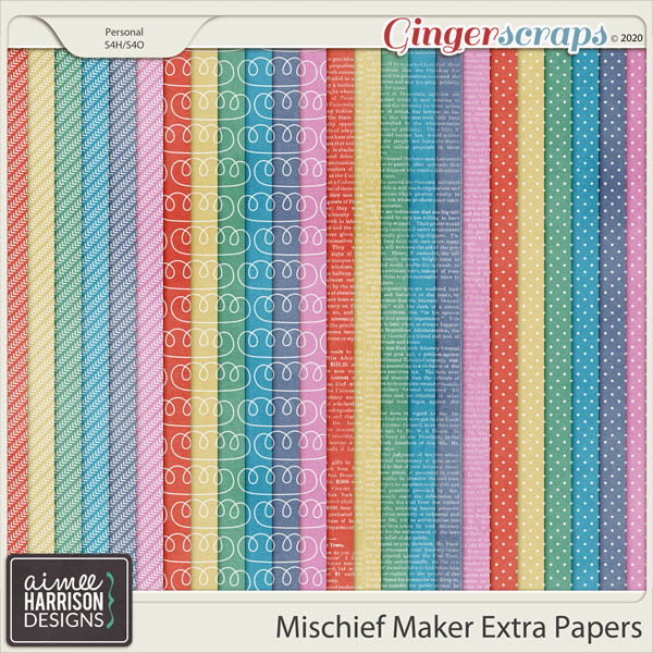 Mischief Maker Extra Papers by Aimee Harrison