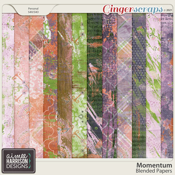 Momentum Blended Papers by Aimee Harrison