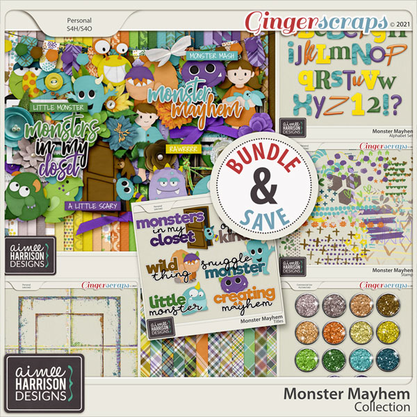 Monster Mayhem Collection by Aimee Harrison