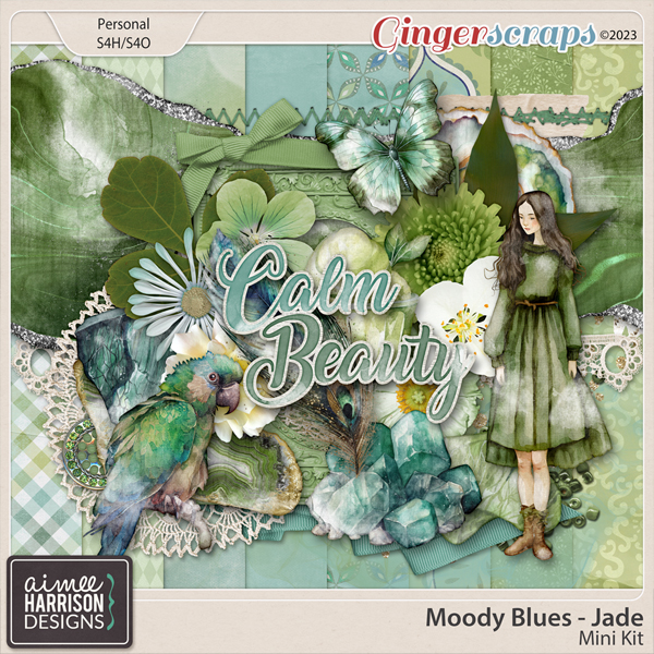 Moody Blues Jade Mini Kit by Aimee Harrison