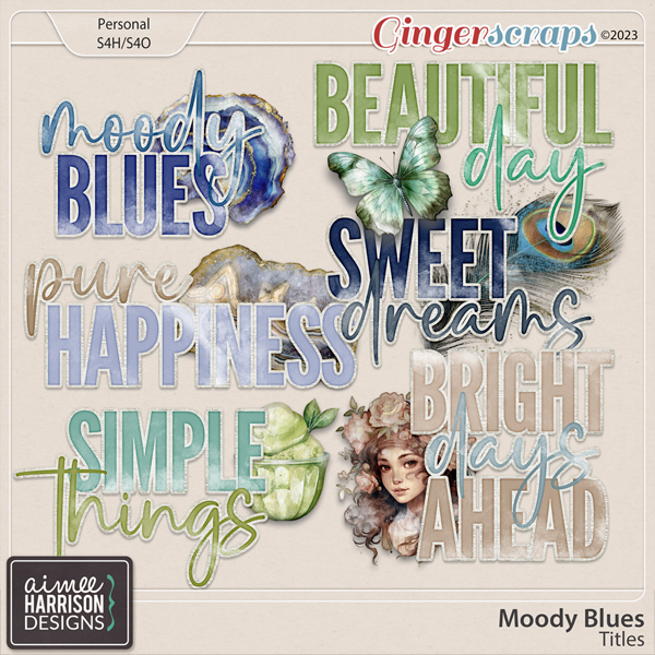 Moody Blues Titles by Aimee Harrison