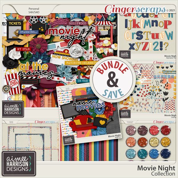 Movie Night Collection by Aimee Harrison