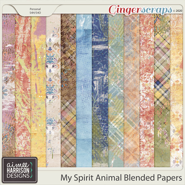My Spirit Animal Blended Papers by Aimee Harrison