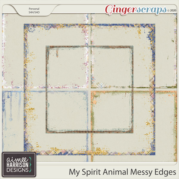 My Spirit Animal Messy Edges by Aimee Harrison
