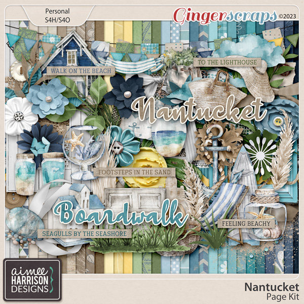 Nantucket Page Kit by Aimee Harrison