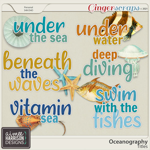 Oceanography Titles by Aimee Harrison