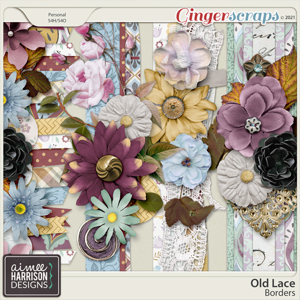 Old Lace Borders by Aimee Harrison