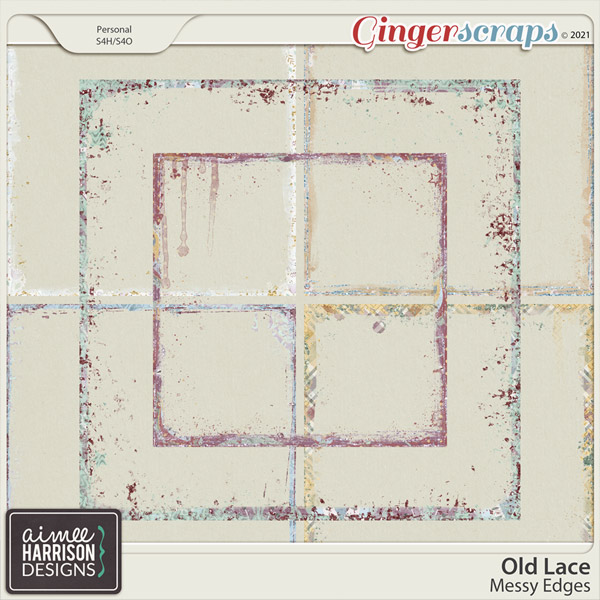Old Lace Messy Edges by Aimee Harrison