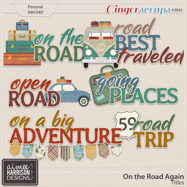 On the Road Again Titles by Aimee Harrison