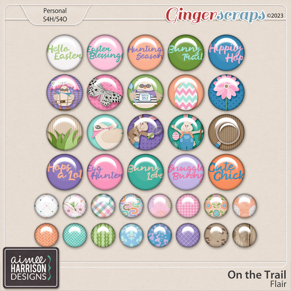 On the Trail Flairs by Aimee Harrison