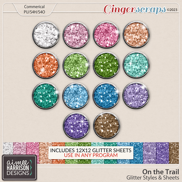 On the Trail Glitters by Aimee Harrison