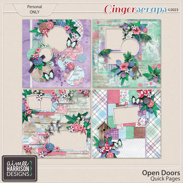 Open Doors Quick Pages by Aimee Harrison