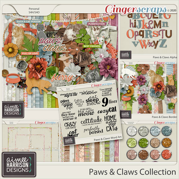 Paws and Claws Collection by Aimee Harrison